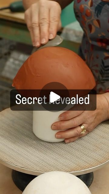 How To Make Ceramic Pumpkins, Wheel Thrown Pottery Pumpkins, Hand Building Techniques, Homemade Ceramic Clay, How To Make A Clay Pumpkin, Clay Pumpkins Diy, Easy Clay Sculpture Ideas Simple, Sculpt Clay Ideas, Quirky Pottery Ideas