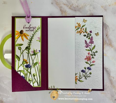 Stampin Up Card With Bookmark, Card With Bookmark Pocket, Stampin Up Bookmark Cards, Card With Bookmark, Bookmark Cards Detachable, Bookmark Cards Ideas, Stampin Up Bookmarks Ideas, Cards With Bookmarks, Stampin Up Bookmarks