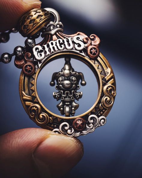 🎪🤡 The Circus Pendant is officially here!!! Come spin with us and join the fun. Which clown is your favorite? Let me know in the comments!🤡🤡🤡 #circus #circusarts #circusclown #clown #creativeart #handmadejewelry #handmadewithlove #handmadegifts #coppertistwu Circus Clown, The Circus, Animal Jewelry, Statement Jewelry, Circus, Let Me Know, Jewelry Inspiration, Creative Art, Animal Lover