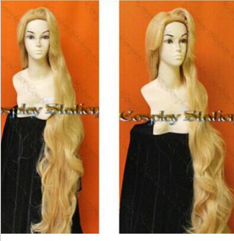 Rapunzel Wig, Gold Wigs, Blond Wig, Rapunzel Cosplay, Huge Hair, Style Wig, Cheap Wigs, High Quality Wigs, Golden Blonde