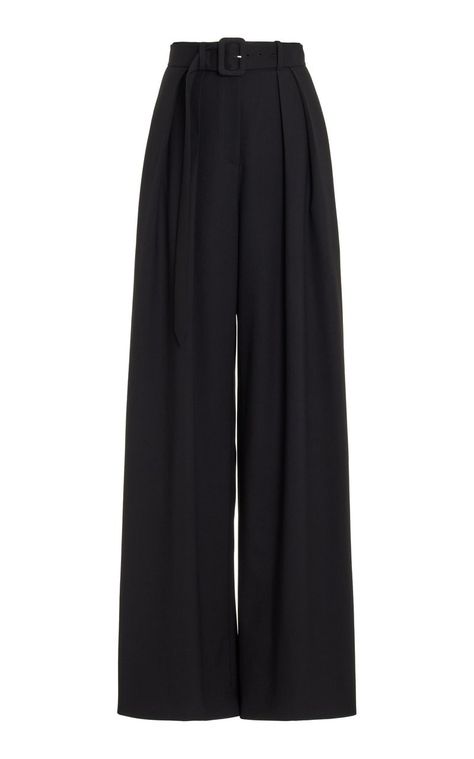 Kulot Outfit, Business Clothing, Womens Pants Design, Round Round, 2022 Style, Black Wide Leg Trousers, Brandon Maxwell, Period Outfit, Wardrobe Inspiration