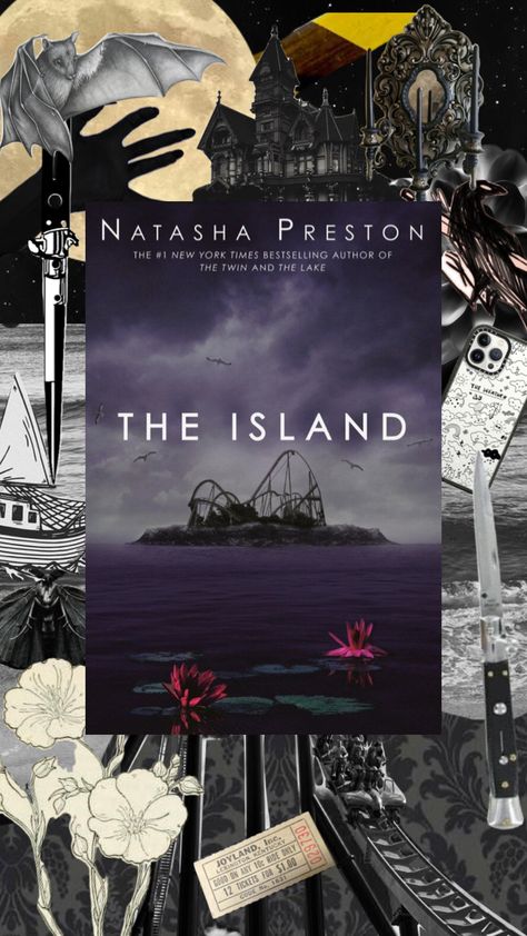 The Island Natasha Preston, Natasha Preston Books, Natasha Preston Books Aesthetic, Thriller Books Aesthetic, Natasha Preston, The Island Book, 2023 Books, Reading Library, Book Things