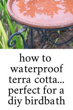 Diy Birdbath Ideas How To Make, Terra Cotta Bird Bath Diy, Terra Cotta Pot Crafts Diy Garden Ideas, Mosaic Pots Terra Cotta, Bird Bath Bowl Replacement, Bird Bath Diy Homemade, Diy Bird Bath Dollar Store, Diy Concrete Birdbath, Diy Birdbath Ideas