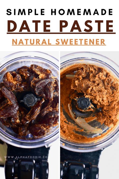 Date Paste Recipes, Date Recipes Healthy, Smoothie Coffee, Date Paste, Dairy Free Coffee, Sugar Free Baking, Paste Recipe, Twisted Recipes, Sugar Free Vegan