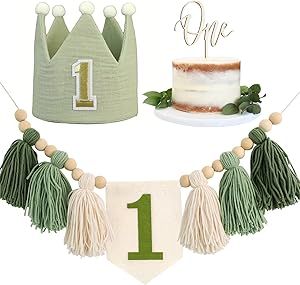 Handmade Boho 1st Birthday Wild One Green High Chair Banner Boho 1st Birthday Hat Decorations for Woodland Party for Girl Baby Shower Green Safari Wall Hangings Decorative for Kids Bedroom 1st Birthday Wild One, Boho 1st Birthday, Baby Shower Green, Birthday Wild One, 1st Birthday Hats, Green Baby Shower, Hat Decoration, High Chair Banner, Woodland Party