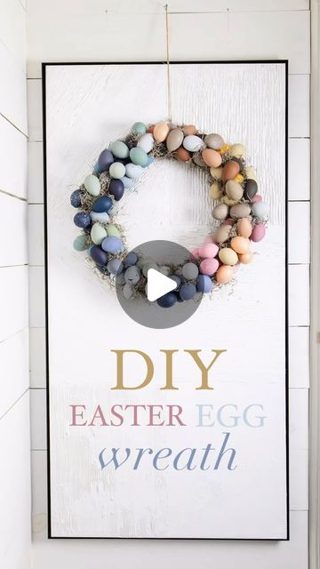 Melaine Thompson on Instagram: "DIY EASTER EGG WREATH-

This wreath was SO FUN to create! 
Want to make one yourself? 
Follow the instructions below 👇

HERE’S HOW-
	1.	Comment SHOP and I’ll send you a direct link to shop & instructions) You have to be following @mysweetsavannah or the message may be blocked by IG. 
	2.	Head to my @shop.ltk storefront, and search for this photo.
	3.	Screenshot this post and the links will be sent to you with @shop.ltk

Follow @mysweetsavannah for more home finds, diy projects, sale alerts, and home decor inspiration! 

#easterdiy#eastercrafts#diyeaster#easterdecor#eggwreath#springcrafts#handmadeeaster#easterdecoration#easterwreath#amazonfinds" Easter Egg Wreath Diy, Egg Wreath, Easter Egg Wreath, Home Finds, Instagram Diy, Diy Easter, Easter Diy, Easter Crafts, Easter Egg