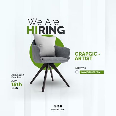 Vacancy flyer vectors, photos and PSD files | Free download Hiring Flyer, We Are Hiring Poster Design, We Are Hiring Poster Template, Now Hiring Flyer, Job Vacancy Advertisement, We’re Hiring Poster, We’re Hiring Graphic, Hiring Poster, Digital Decorations