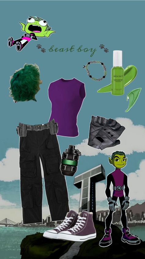 teen titans, raven, couples costume, party outfit, halloween. Raven Couples Costume, Teen Titans Go Costume, Beast Boy Costume, Teen Titans Outfits, Raven Halloween Costume, Party Outfit Halloween, Costume Party Outfit, Teen Titans Raven, Costumes For Teenage Girl