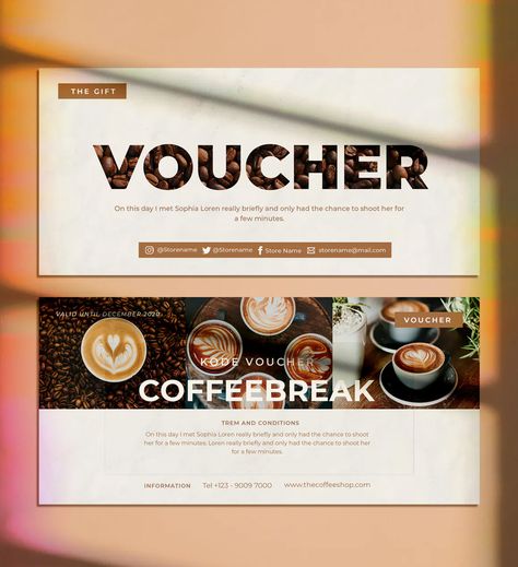 Restaurant Voucher Design, Discount Voucher Design, Voucher Design Template, Grill House, Christmas Vouchers, Restaurant Vouchers, Restaurant Brochures, Gift Voucher Design, Voucher Template