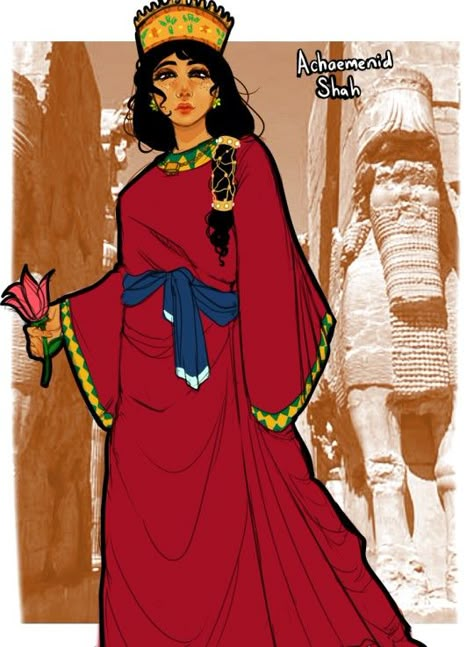 Ancient Persian Clothing, Persian Warrior, Persian Women, Persian Fashion, Ancient Persia, Persian Empire, Ancient Mesopotamia, Ancient Persian, Greek Mythology Art