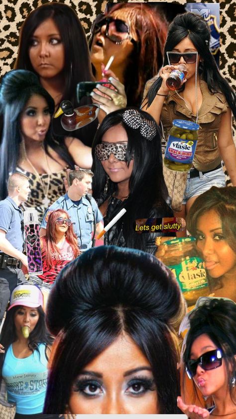 #snooki Snooki Pfp Aesthetic, Snooki Cheetah Print, Snooki Where's The Beach Outfit, Snooki Makeup Look, Snooki Cheetah Print Dress, Snooki Hair Color, Snooki’s Costume, Snooki Jwoww Costume, Iconic Snooki Outfits