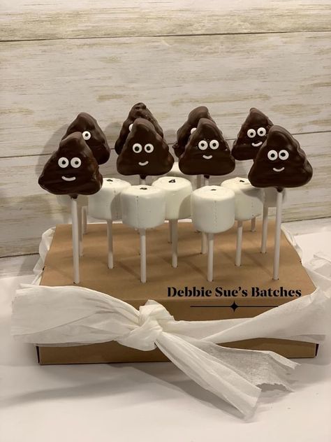 Poop Emoji Cake, Poo Themed Party, Poo Cake, Poop Party Ideas, Poop Themed Birthday Party, Poop Birthday Party, Poop Emoji Party, Poop Party Ideas For Kids, Poop Party