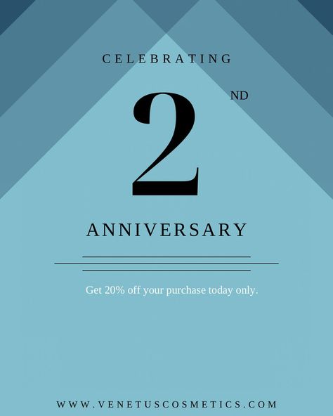 We are glad to announce we are celebrating our second year anniversary today, and we would like to offer you a 20% discount in all your purchases. Thank you all for supporting our company. #anniversary #cosmetics #beauty #makeup #lipgloss #lipstick Second Year Anniversary, Makeup Lipgloss, Company Anniversary, Two Year Anniversary, Year Anniversary, Beauty Makeup, Thank You, Celebrities, Makeup