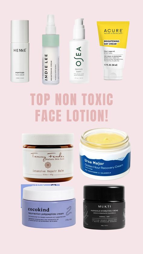 NON TOXIC FACE LOTION — Clean Living Karly Non Toxic Lotion, Aloe Vera Moisturizer, Primally Pure, Strawberry Leaves, Indie Lee, Beauty Balm, Brightening Cream, Clean Living, Face Lotion