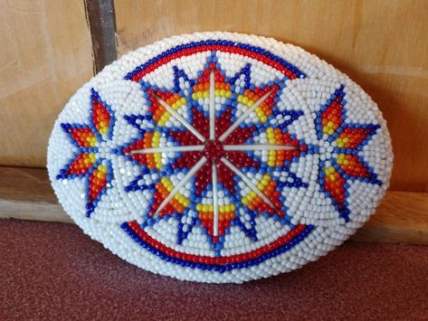 Beaded Mandala, Tribe Jewelry, Quill Work, Native American Beadwork Patterns, Native Beading, Native Beading Patterns, Seed Bead Pattern, Watches For Sale, Beadwork Designs