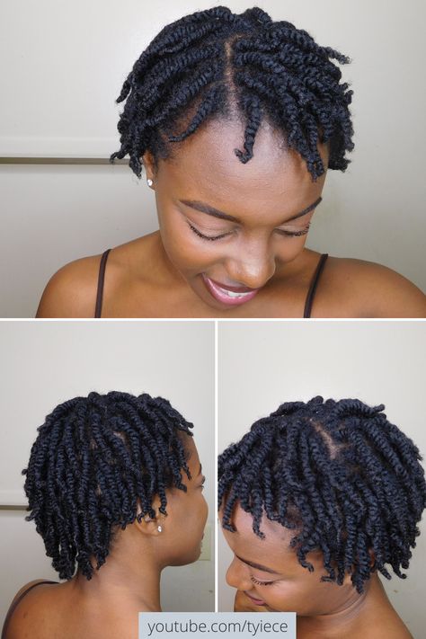 Natural Twist Out Hairstyles Short, Natural Twist Styles For Short Hair, Short Hairstyle Women Protective, Short Virgin Hair Twist Styles, Two Strand Twists On Short Natural Hair, Shirt Twist Hairstyles, Twisting Natural Hair Short, Natural Hair Twists For Short Hair, Short Afro Twist Hairstyles