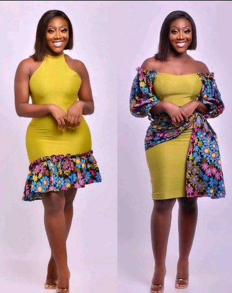 Short Ankara Dresses Classy, Short Ankara Dresses, Beautiful Ankara Styles, Ankara Short Gown Styles, Ankara Short, African Print Dress Ankara, Short African Dresses, Ankara Designs, African Print Dress Designs