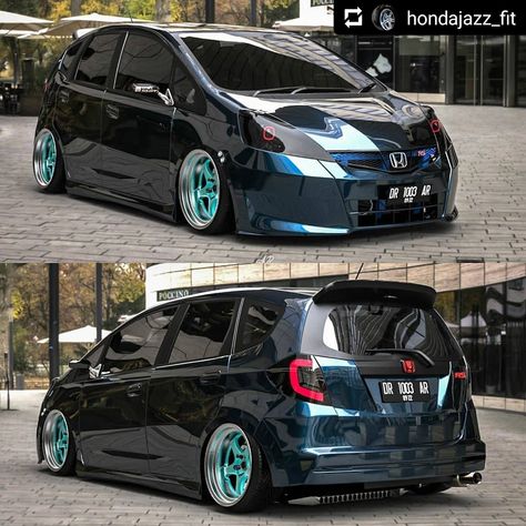 Honda Fit Sport Modified, Honda Jazz Modified, Honda Fit Modified, Pimped Cars, Honda Fit Hybrid, Jazz Gk, 2015 Honda Fit, Honda Fit Sport, 1999 Honda Civic