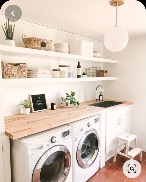 Laundry Room Organization Ideas, Room Organization Ideas, Dream Laundry Room, Laundry Room Renovation, Laundry Design, Diy Rustic Decor, Laundry Room Remodel, Laundry Room Inspiration, Small Laundry Rooms