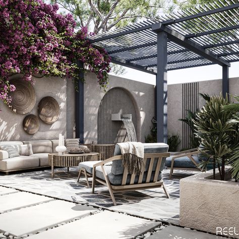 Roof Garden Ideas, Terrace Design Ideas, Landscape Design Architecture, Luxury Pools Backyard, Kitchen Window Design, Modern Gazebo, Modern Restaurant Design, Roof Gardens, Rooftop Terrace Design