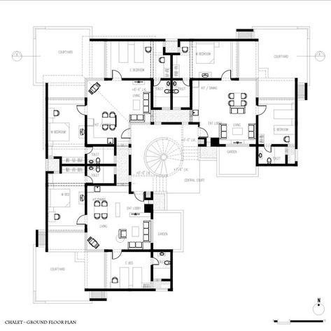 Little cottage plans and building kits: build a cottage, Build the perfect weekend getaway, retirement home, backyard guest house or home office. Description from modernhouse.swaphoto.com. I searched for this on bing.com/images Guesthouse Plan, Modern Guest House, Eco House Plans, Cottage Build, Micro House Plans, Square House Plans, Backyard Guest Houses, Guest House Plans, Modular Home Floor Plans