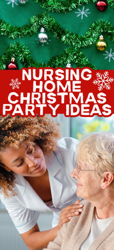 Activities To Do With Nursing Home Residents, Nursing Home Theme Days, Nursing Home Open House Ideas, Christmas Party Ideas For Special Needs, Christmas Activities For Elderly Nursing Homes, Nursing Home Christmas Party Ideas, Christmas Decor For Nursing Home, Nursing Home Theme Party, Nursing Home Fundraising Ideas