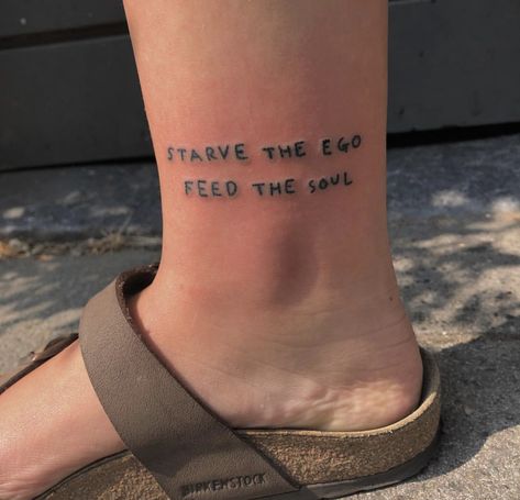 @european.son.420 on insta European Son Tattoo, Knee Tattoos Words, Over The Knee Tattoo Words, Above The Knee Tattoo Quote, European Tattoos, Knee Tattoo Words, Over Knee Tattoo, The World Is Yours Tattoo, Mac Miller Tattoos