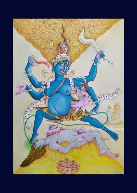 Tara Mahavidya, Maa Kali Images, Goddess Kali Images, Historical Sculptures, Kali Maa, Indian Goddess Kali, Tantra Art, Kali Hindu, Ancient Drawings