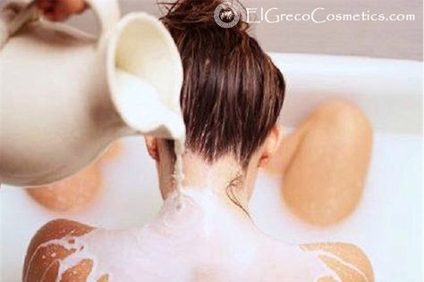 Cleopatra Beauty, Milk Bath Recipe, Cleopatra Beauty Secrets, Milk Bath Photography, Bath Photography, Bath Recipes, Beauty Remedies, Milk Bath, Running Water