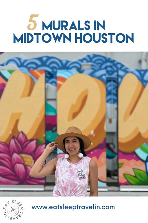 Instagram Walls, Houston Murals, Things To Do In Houston, Texas Baby, Houston Skyline, Instagram Wall, The Creation Of Adam, Texas Photo, Large Mural