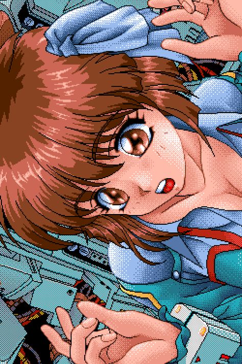 Possessioner — PC98 — Queen Soft (1994) Move along folks, nothing to see here. Pc 98 Art, Anime Pixel Art Wallpaper, Pixel Art Wallpaper, Anime Pixel, Nothing To See Here, Pixel Animation, Arte 8 Bits, 8bit Art, Cool Pixel Art