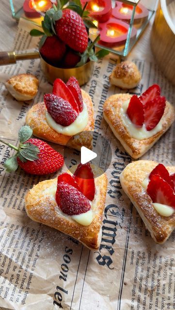 Valentines 2024, Pastries Recipes Dessert, Pastries Recipes, Hearts Valentines, Gateaux Cake, Valentines Ideas, Pastry Cream, Recipes Dessert, Valentine Ideas