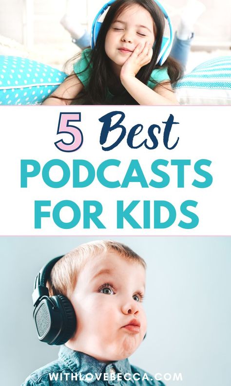 5 Best Podcasts for Kids Fun Podcasts, Science Podcasts, Educational Podcasts, Podcasts For Kids, Kids Podcast, Godly Parenting, History Podcasts, Best Podcasts, Top Podcasts