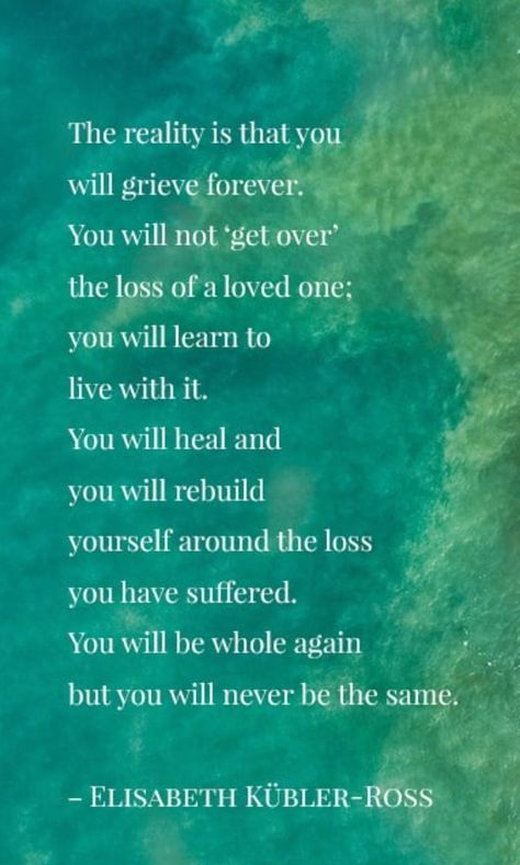 Grief and learning to live with loss – a quote from Elisabeth Kübler-Ross Elizabeth Kubler Ross Quotes, Elisabeth Kubler Ross Quotes, Griefshare Quotes, Do The Next Thing Poem Elisabeth Elliot, Elizabeth Kubler Ross, Uwe Kröger Elisabeth, Kubler Ross, Elisabeth Kübler-ross, Elisabeth Elliot Suffering