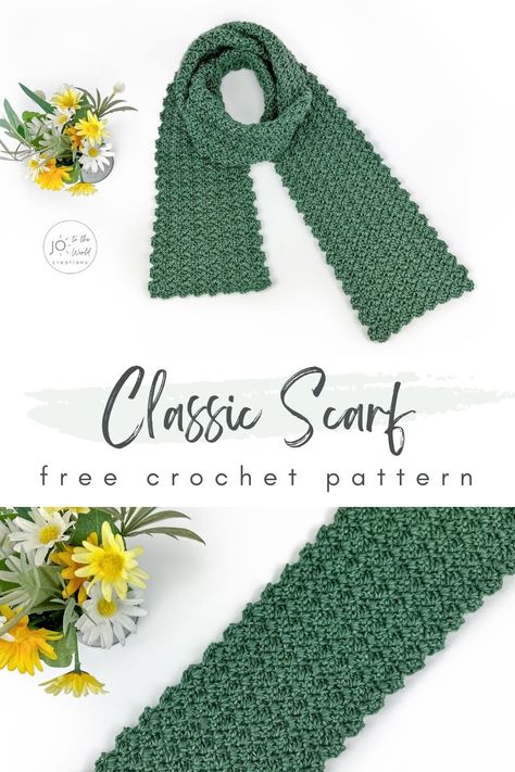 Crochet Keyhole Scarf, Amanda Crochets, How To Crochet A Scarf, Free Crochet Scarf Patterns, Crochet Scarf Tutorial, Crochet A Scarf, Crocheted Cowl, Free Crochet Scarf, Keyhole Scarf