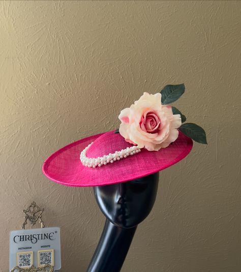 💞 HOT PINK. They are as hot as you! We’re currently busy with your orders at the moment. Please allow an extra 5-7 days for completion. Also, please check your email in case we need your dimensions. Thank you! —— 👒 hat: @chrislishs —— #fashionable #fascinator #derbyhat #kentuckyderby #ascost #ascotfashion #style #ltkfashion #ltkeurope #ltkhome #ltkseasonal Check Your Email, Elegant Hats, Fancy Hats, Derby Hats, Head Wrap, Fashion House, Kentucky Derby, Head Wraps, Hair Band