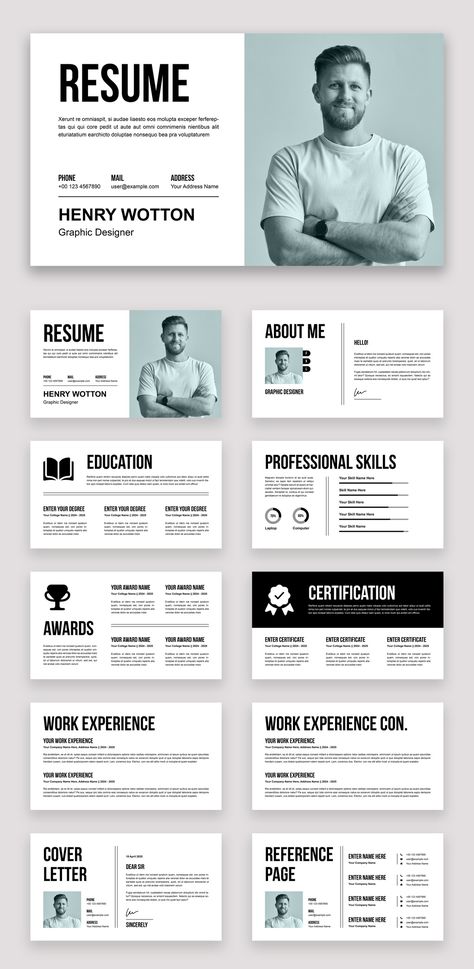 Learn how to create a resume that stands out from the crowd with our guide to resume presentation. This comprehensive guide will teach you everything you need to know, from choosing the right format to writing a compelling Resume Presentation, Resume Powerpoint, Write A Resume, Ppt Template Design, Free Powerpoint Presentations, Create A Resume, Graphic Design Resume, Business Templates, Creative Powerpoint