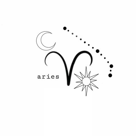 Aries Vibes Aesthetic Wallpaper, Aries Sun Tattoo, Aries Line Art, Aries Symbol Art, Aries Tattoo Minimalist, Aries Tattoo Ideas, Aries Vibes, Aries Logo, Beautiful Spine Tattoos