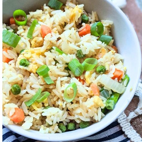 Low Sodium Fried Rice, Low Sodium Rice Dishes, Low Sodium Brunch Recipes, Low Sodium Rice Recipes, Low Sodium Diet Plan, Salt Free Recipes, Vegetarian Fried Rice, Pickled Beets Recipe, Rice Pilaf Recipe