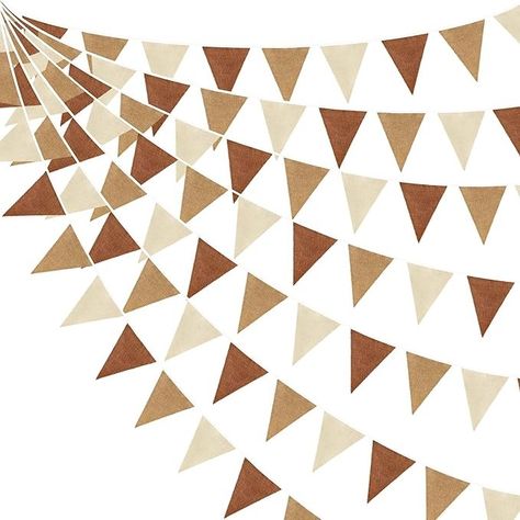 Amazon.com: 32Ft Brown Party Decorations Boho Pennant Banner Fabric Triangle Flag Linen Bunting Garland Streamers for Woodland Teddy Bear Baby Shower Jungle Safari Birthday Home Nursery Outdoor Garden Decor : Home & Kitchen Brown Party Decorations, Linen Bunting, Baby Shower Jungle, Baby Shower Decorations Neutral, Triangle Flag, Jungle Safari Birthday, Home Nursery, Woodland Birthday, Pennant Banner