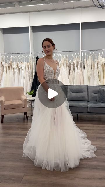 Marcella's Bridal on Instagram: "Not sure if this dress could be any more dreamy😍 New arrival E1012 makes the most beautiful a-line gown for a summer wedding 🤍

#dreamyweddingdressinspo #dramaticweddingdress #romanticbride #whimsicalgown #bridal #bridalshop #bride #summerwedding" Dramatic Wedding Dress, Dreamy Wedding Dress, Bride Inspiration, Romantic Bride, A Line Gown, July 1, Bridal Shop, Summer Wedding, New Arrival