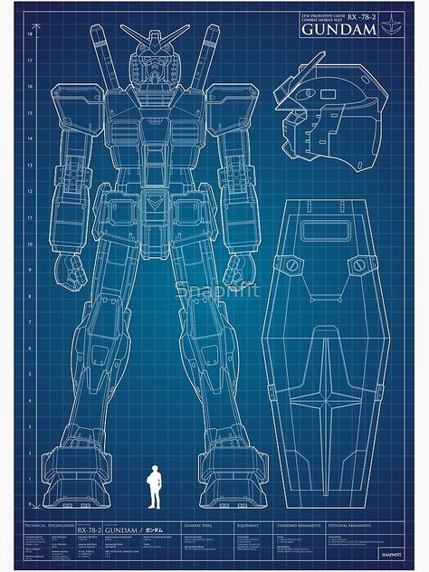 "RX 78-2" Poster by Snapnfit | Redbubble Gundam Rx-78-2 Wallpaper, Gundam Rx-78-2, Gundam Blueprint, Mecha Sketch, Gundam Design, Industrial Print, Rx 78 2, Futuristic Armour, Gundam Wallpapers