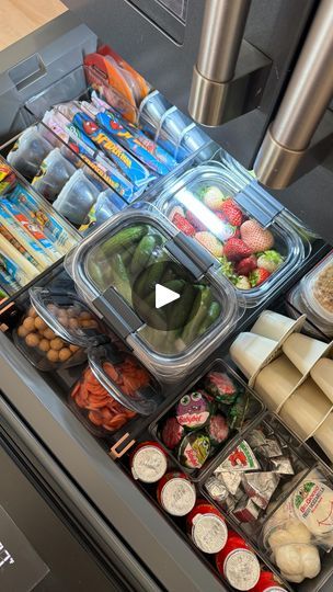 2.7M views · 72K reactions | Monthly snack drawer restock 🍓🧀🥒🍊

#asmr #snackdrawer #snackdrawerrestock #momlife #organizedhome #snacks #organizedfridge | Catherine Benson | Catherine Benson · Original audio Fridge Snack Drawer, Childcare Crafts, Catherine Benson, Fridge Storage Ideas, Ez Recipes, Diy Bars, Snack Drawer, Recipes For College Students, Ocd Organization