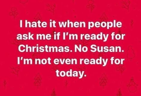 Facts Christmas Humor Quotes, Holiday Meme, Christmas Jokes, Humor Quotes, Who Dat, Ready For Christmas, Funny True Quotes, Holiday Humor, Not Ready