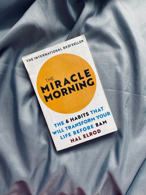 #miracle #morning #habits #books The Miracle Morning Book, Miracle Morning Book, English Novels Books, Morning Miracle, The Miracle Morning, Hal Elrod, Novel Books, English Novels, Miracle Morning