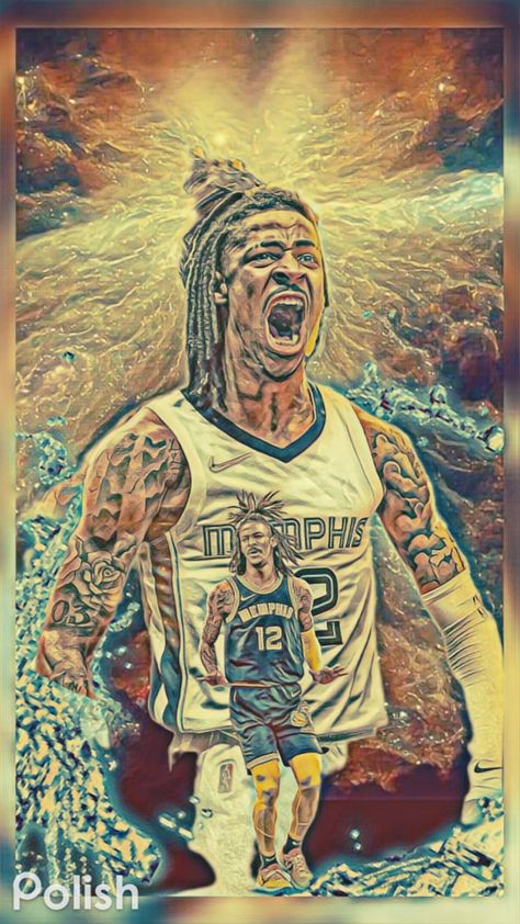 Basketball Pics, Ja Morant Style, Free Android Wallpaper, Nba Wallpapers, Basketball Wallpaper, Nba Pictures, Dennis Rodman, Basketball Art, Nike Wallpaper