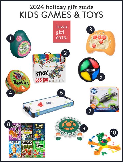 2024 Kids Toy and Game Gift Guide — Fun for Years to Come Top Kids Toys 2024, Holiday Gift Guide Kids, Christ In Christmas, Popular Kids Toys, Stocking Stuffers For Women, Birth Of Jesus Christ, Stocking Stuffers For Kids, Top Kids, Wooden Cards