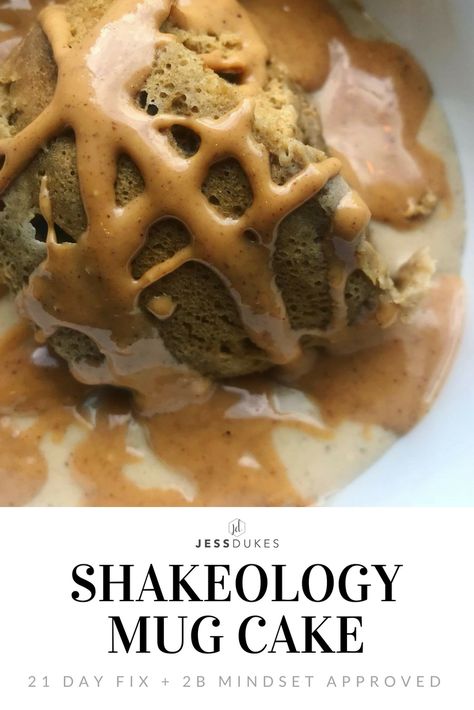 Birthday Cake Mug Cake, Mug Cake Gluten Free, Shakeology Dessert Recipes, Shakeology Desserts, Pear Pudding, Shakeology Mug Cake, Vanilla Shakeology, Mug Cake Healthy, Vanilla Mug Cakes