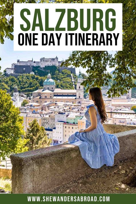 Do you want to see the best of Salzburg in a day? I got you covered! Follow this one day in Salzburg itinerary to see all the highlights in just 24 hours. | Austria travel tips | Austria travel guide | Best places in Austria | Austria bucket list | Salzburg travel tips | Salzburg travel guide | Salzburg things to do | Salzburg itinerary | 24 hours in Salzburg | Salzburg photography | Salzburg Austria aesthetic | Mirabell gardens | Sound of Music | Salzburg castle | Salzburg Austria summer guide Salzburg Travel, Salzburg Austria, Smiling Faces, Austria Travel, European Vacation, European Destinations, Switzerland Travel, Europe Trip, Europe Travel Guide