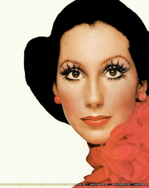 Cher makes the cover of Vogue magazine. Cher 70s Makeup, Cher Makeup, Cher 1970s, 70’s Makeup, Iconic Cher, 70s Cher, Cher 70s, 1970s Makeup, 60s Makeup